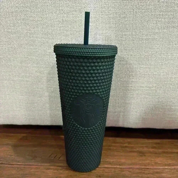 Starbucks Hunter Green Matte Studded Soft Tumbler venti size (24oz) - Picture 1 of 4